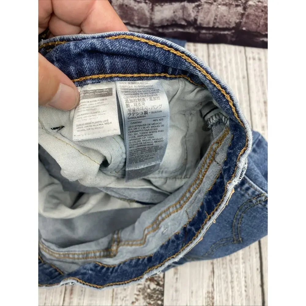 Levi's Men's 505 Straight Regular Fit Jeans 40x32
